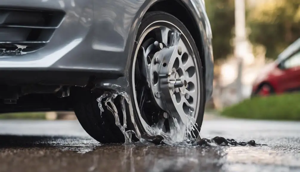 brake fluid loss signs