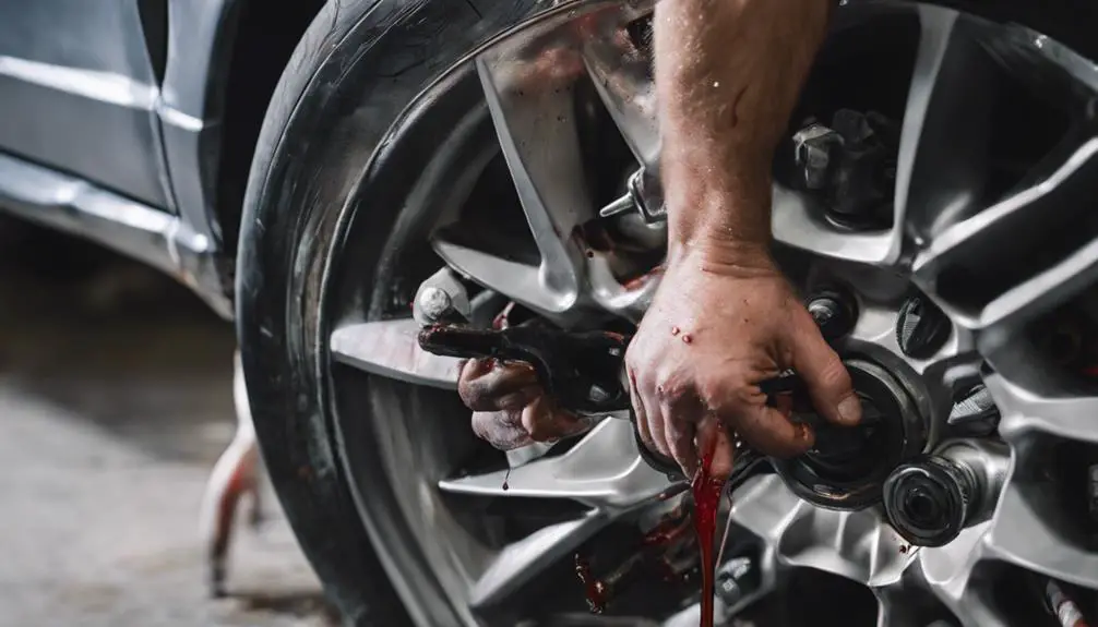 brake fluid maintenance procedure