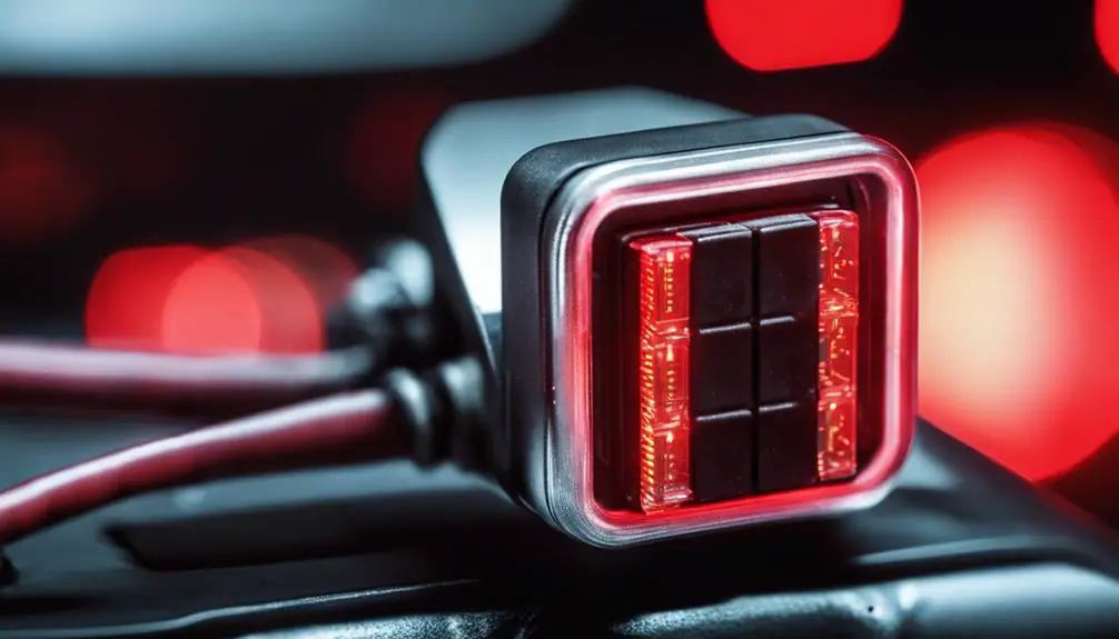 brake light resistor component