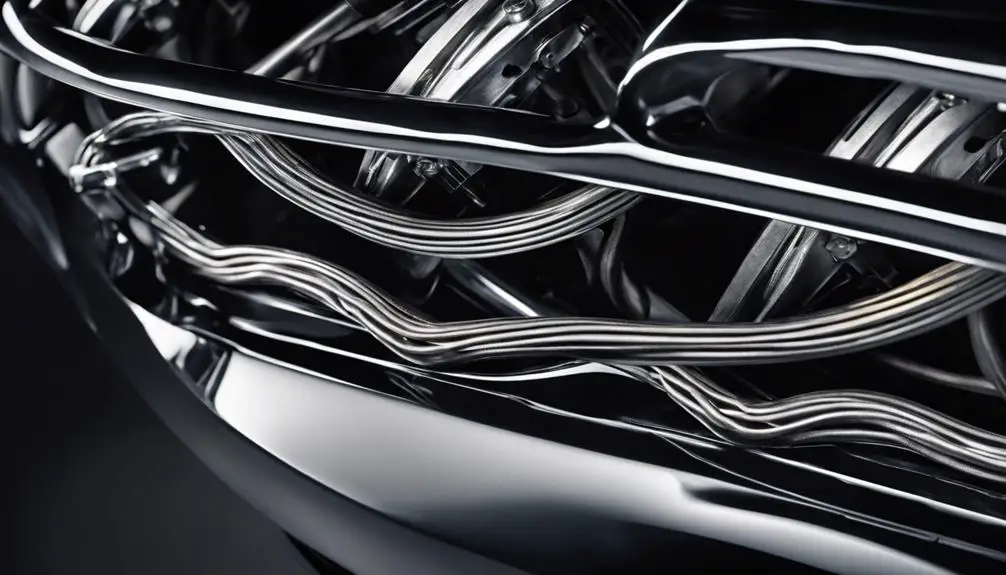 brake line curvature adjustments