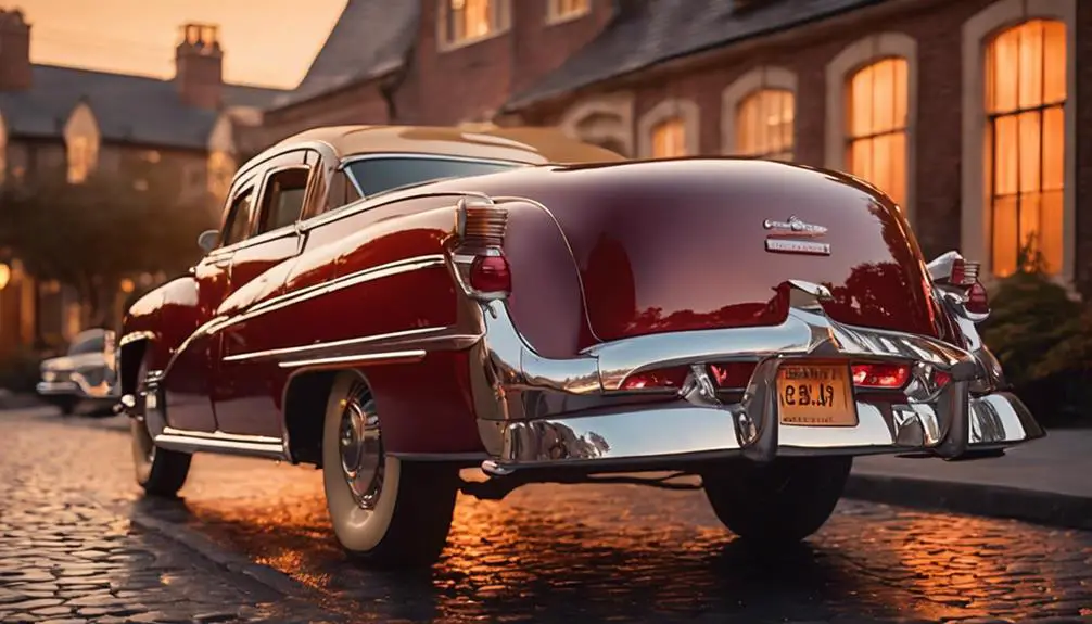 classic automotive brake lights