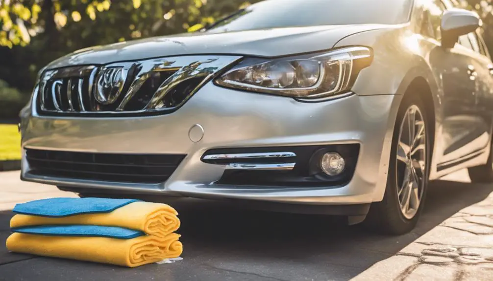 effective car bumper cleaning