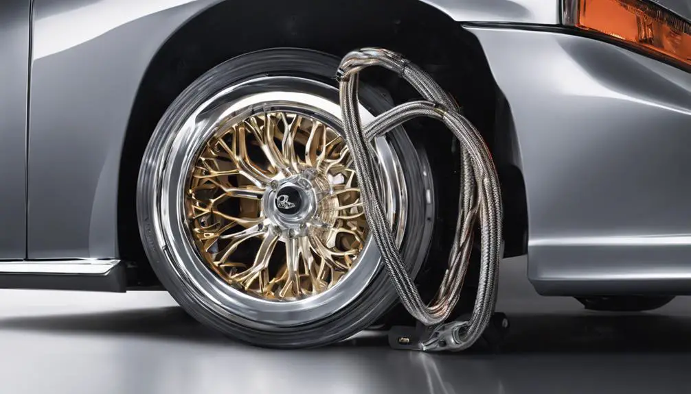 enhanced brake line performance