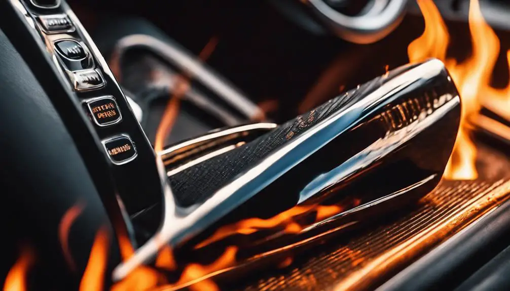 heat resistance for pedals