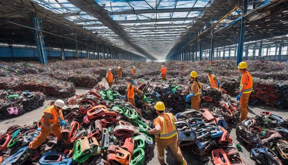 sustainable bumper material recycling