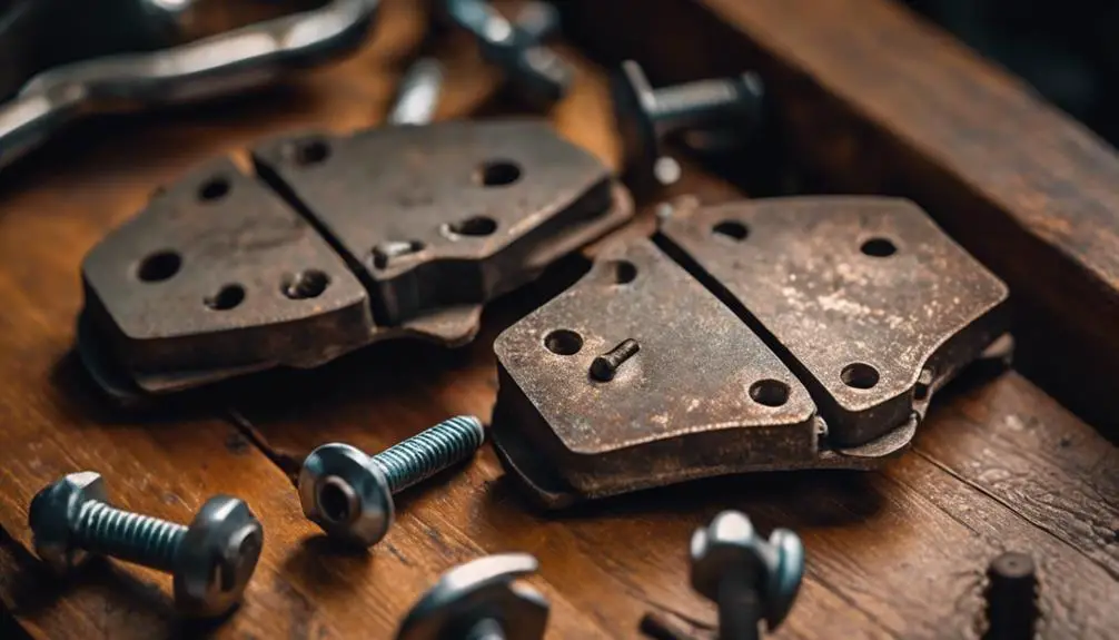 vintage car brake pads